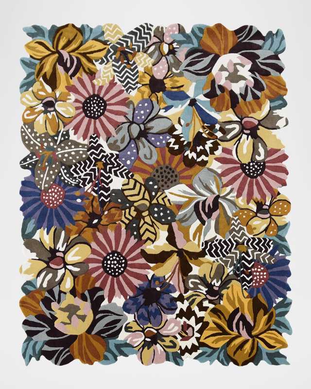 Milano Floral Rug, 8' x 10'